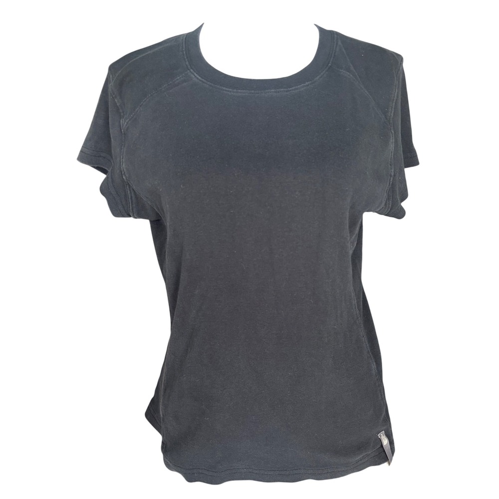 The North Face 8 Series Womens Black Short Sleeve TShirt Size Large Cotton Tee